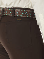 Wrangler mens Wrancher Dress jeans, Brown, 35W x 30L US