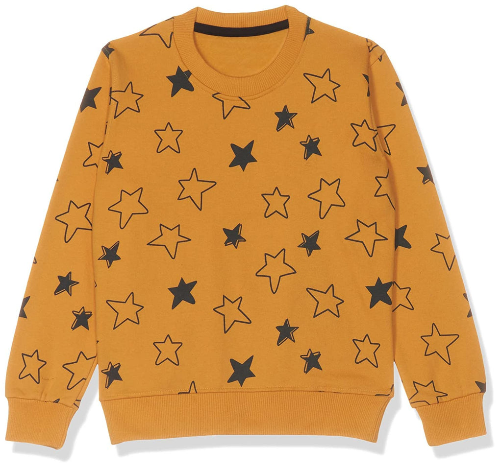 T2F Boys Cotton Printed Round Neck Sweatshirt (Pack of 2)