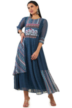 Soch Women Georgette Printed Dress Kurta