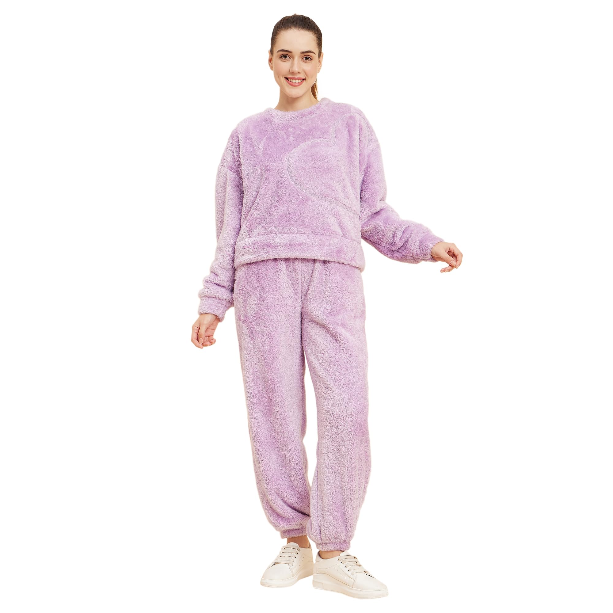 Sweet Dreams Women Solid Tracksuit