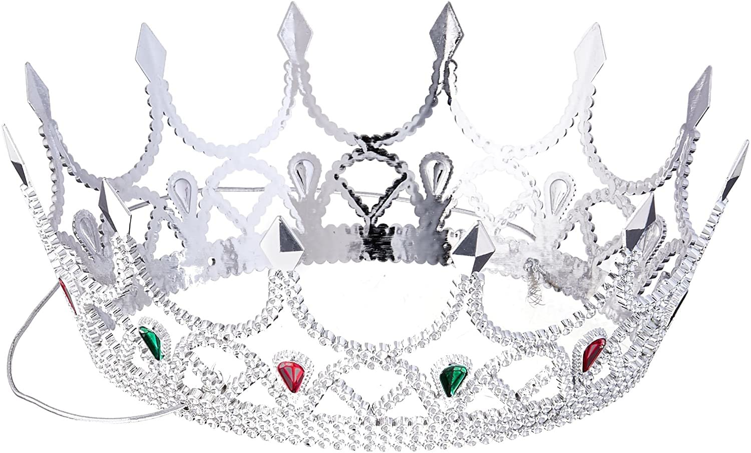 Forum Novelties Royal Queen Crown, Silver, Standard