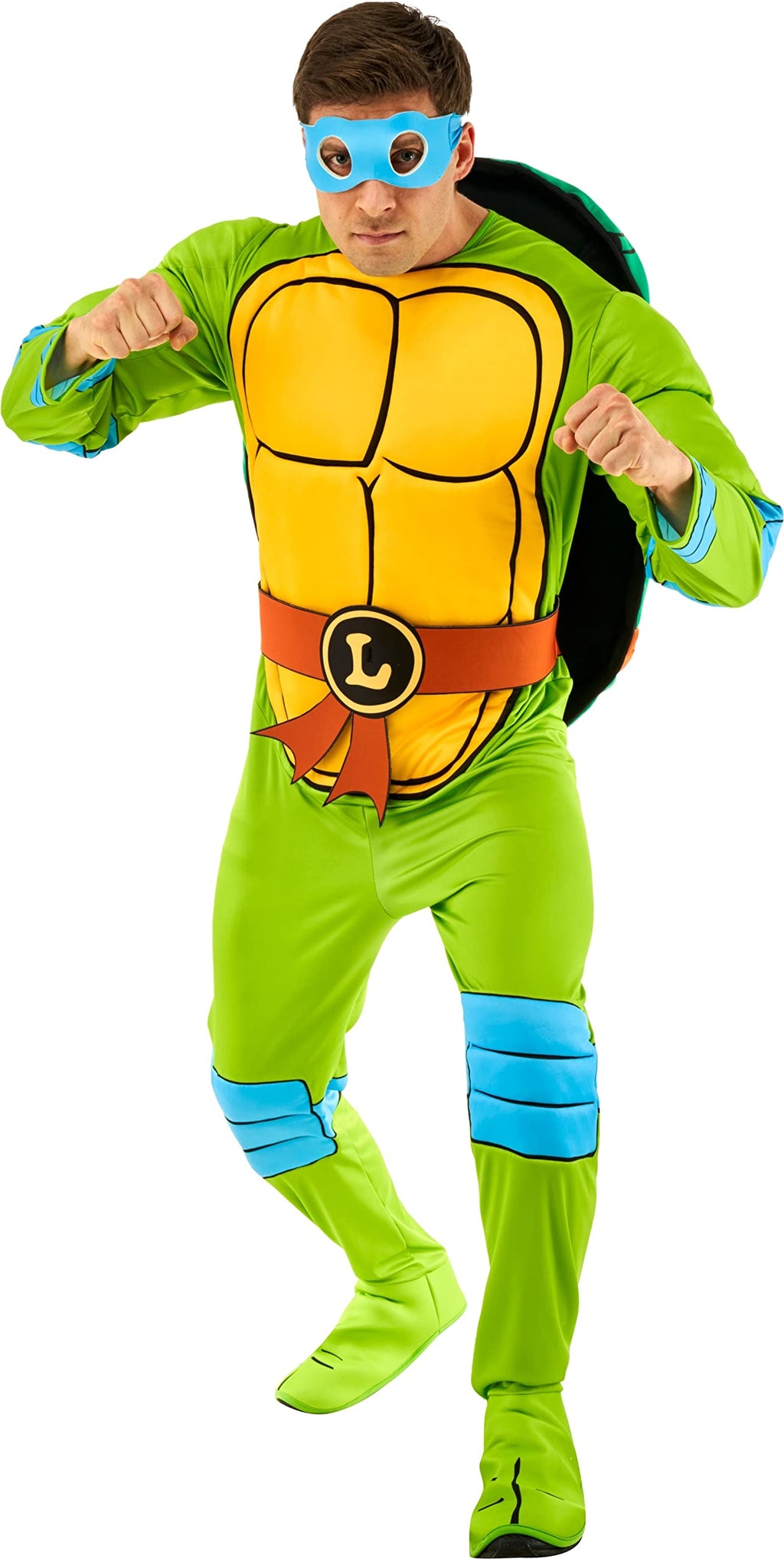 TMNT Leonardo Mens Deluxe costume  Large