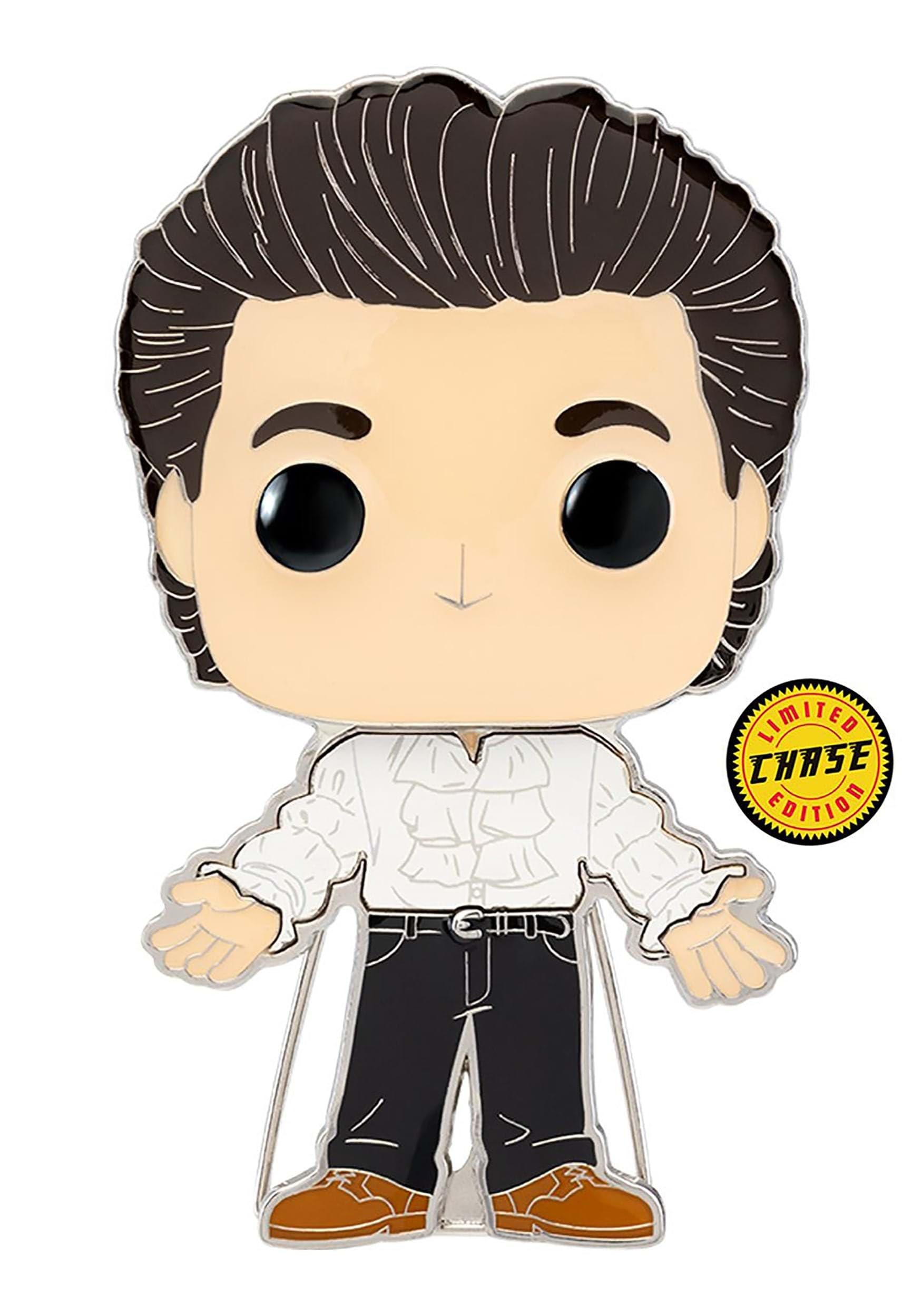 Seinfeld 3 Inch Funko POP Pin | Jerry Puffy Shirt