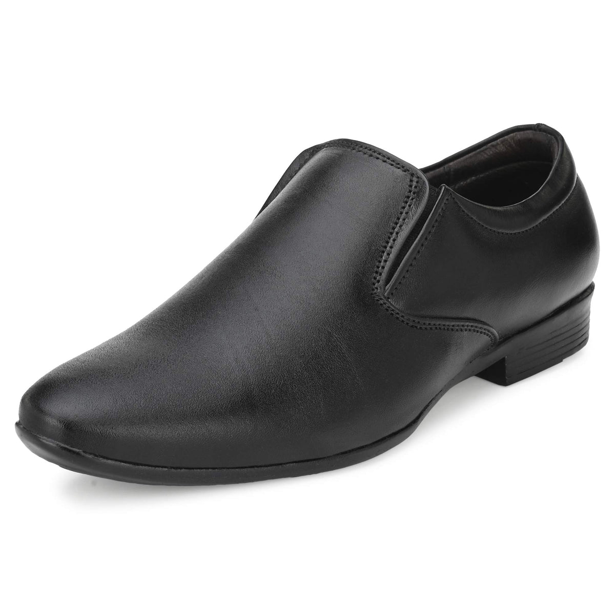 BRAWO Mens Genuine Leather Formal Shoes Black 10