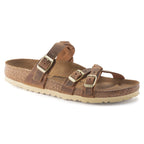Birkenstock 1024052138 Franca Br Cognc Oil LTR R 38