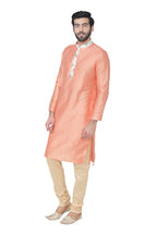 Manyavar Mens art silk Other Kurta Pyjama with Waist Coat