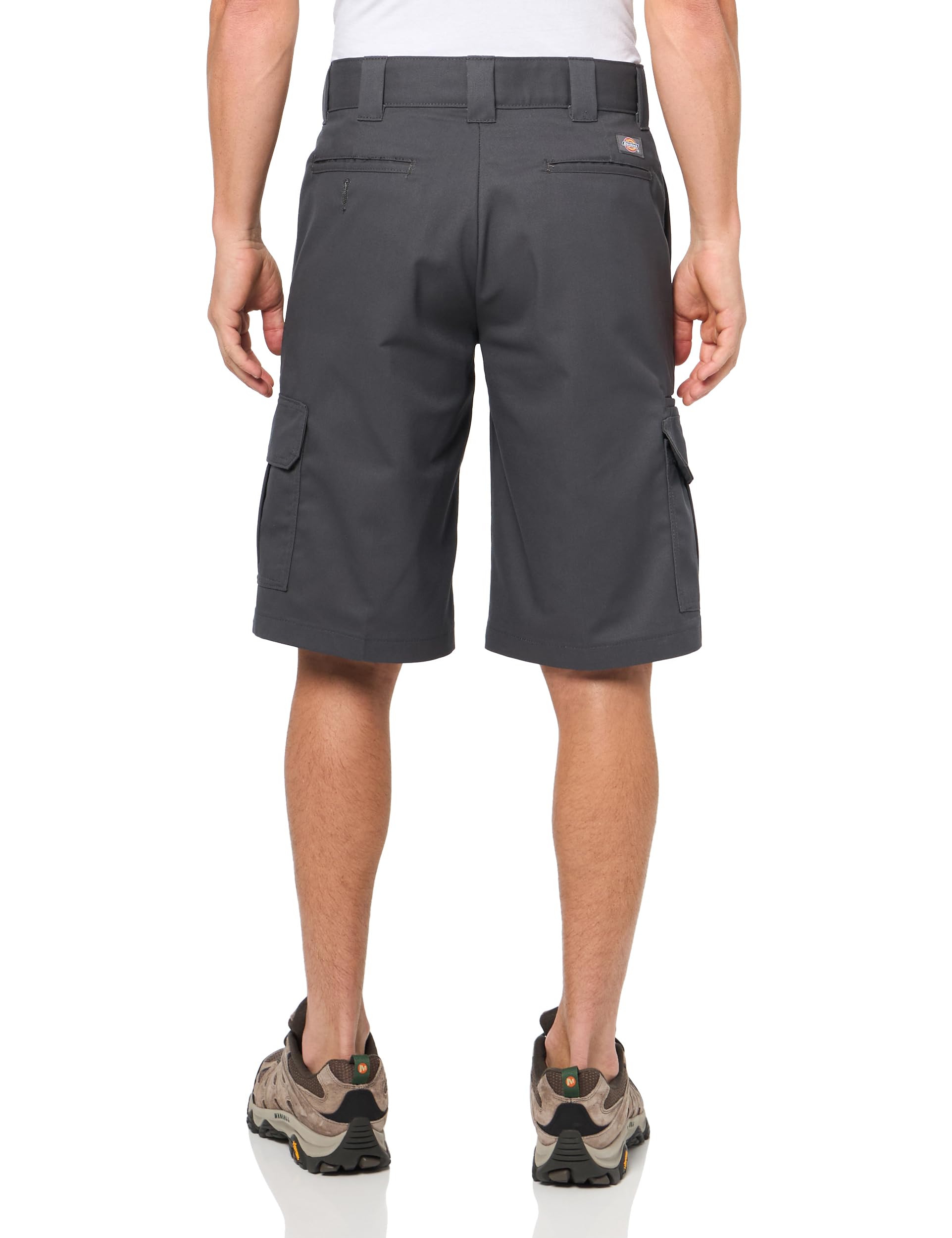 Dickies Men's Flex Relaxed Fit Cargo Shorts, 13, Charcoal