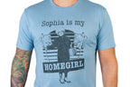 The Golden Girls 'Sophia Is My Homegirl' Men's T-Shirt Light Blue | XX-Large