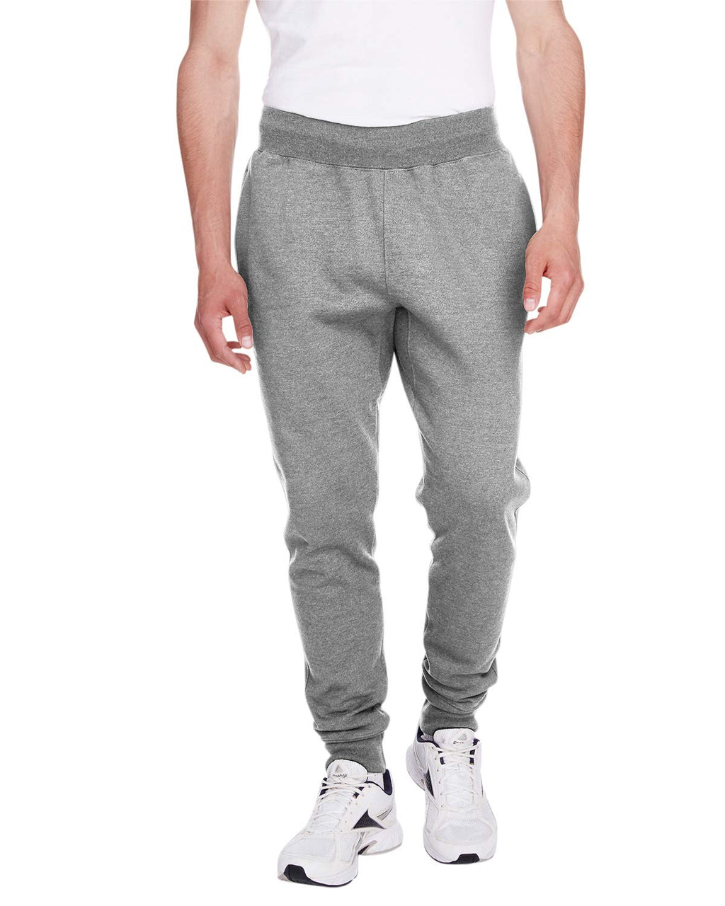 Mens Reverse Weave Jogger Pant - BLAcK - S(D0102H7YFSJ)
