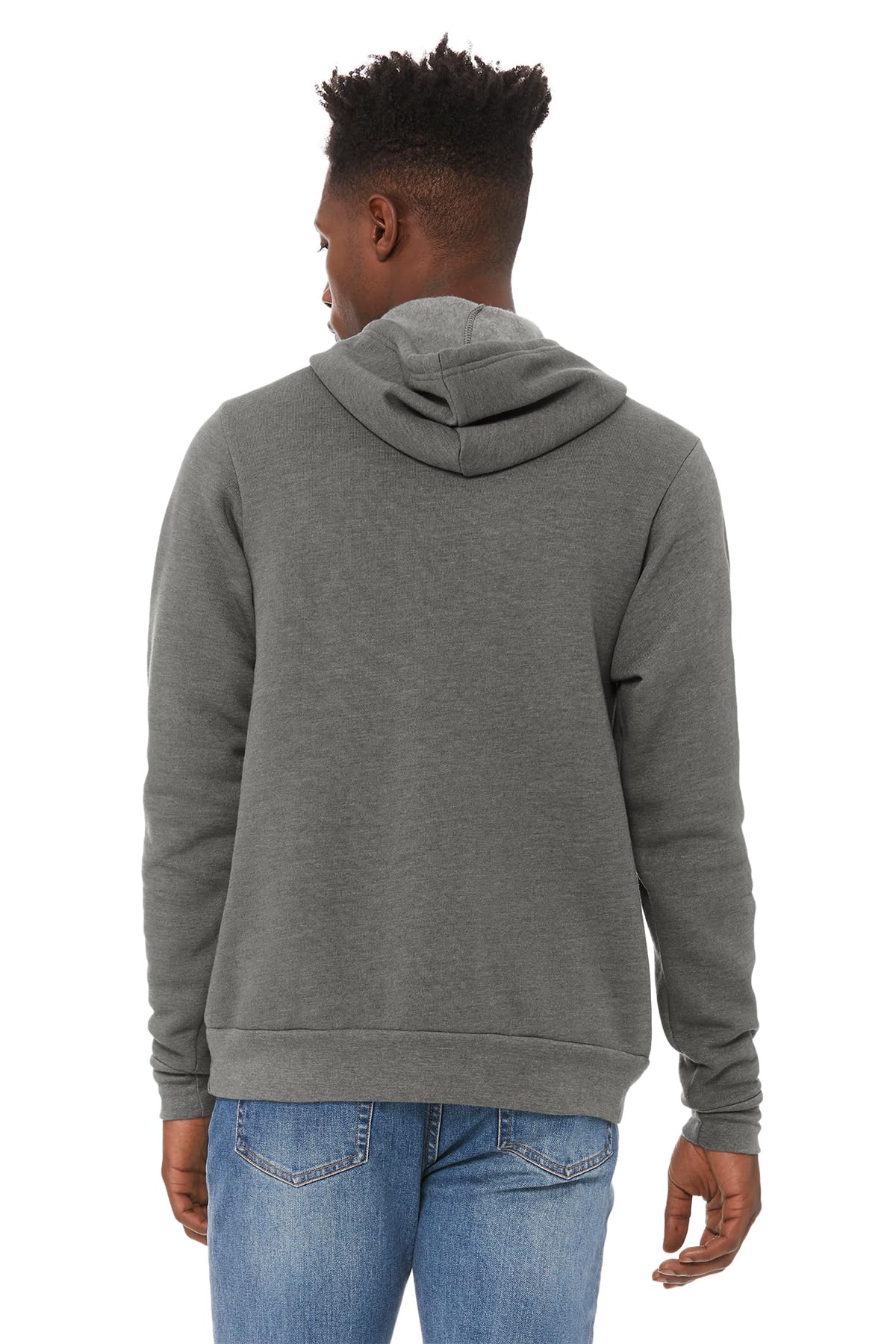 Unisex Sponge Fleece Pullover Hoodie - NAVY - S(D0102H7W2R2)