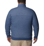 columbia Mens Hart Mountain II Half Zip Jacket, carbonHeather, X-Large