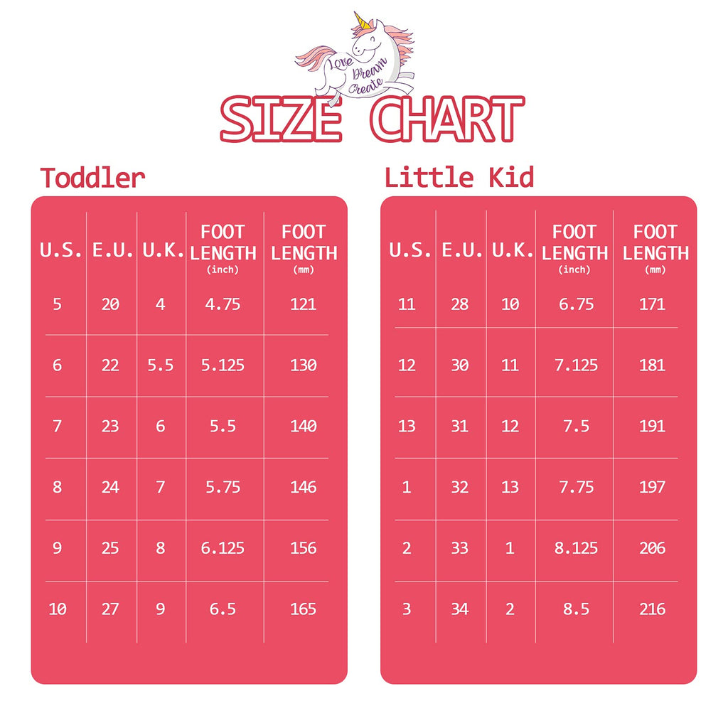 EUXTERPA Toddler-Kids Waterproof Light Up Rain Boots Patterns and Glitter Boots with Handles for Girls Toddler Size 8 Pink Unico