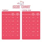 EUXTERPA Toddler-Kids Waterproof Light Up Rain Boots Patterns and Glitter Boots with Handles for Girls Toddler Size 8 Pink Unico