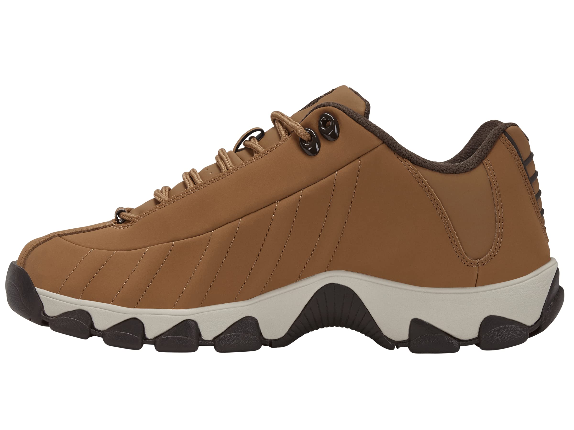 K-Swiss Men's ST329 CMF Sneaker, Brown Sugar/Pumice Stone/Java, 8 M