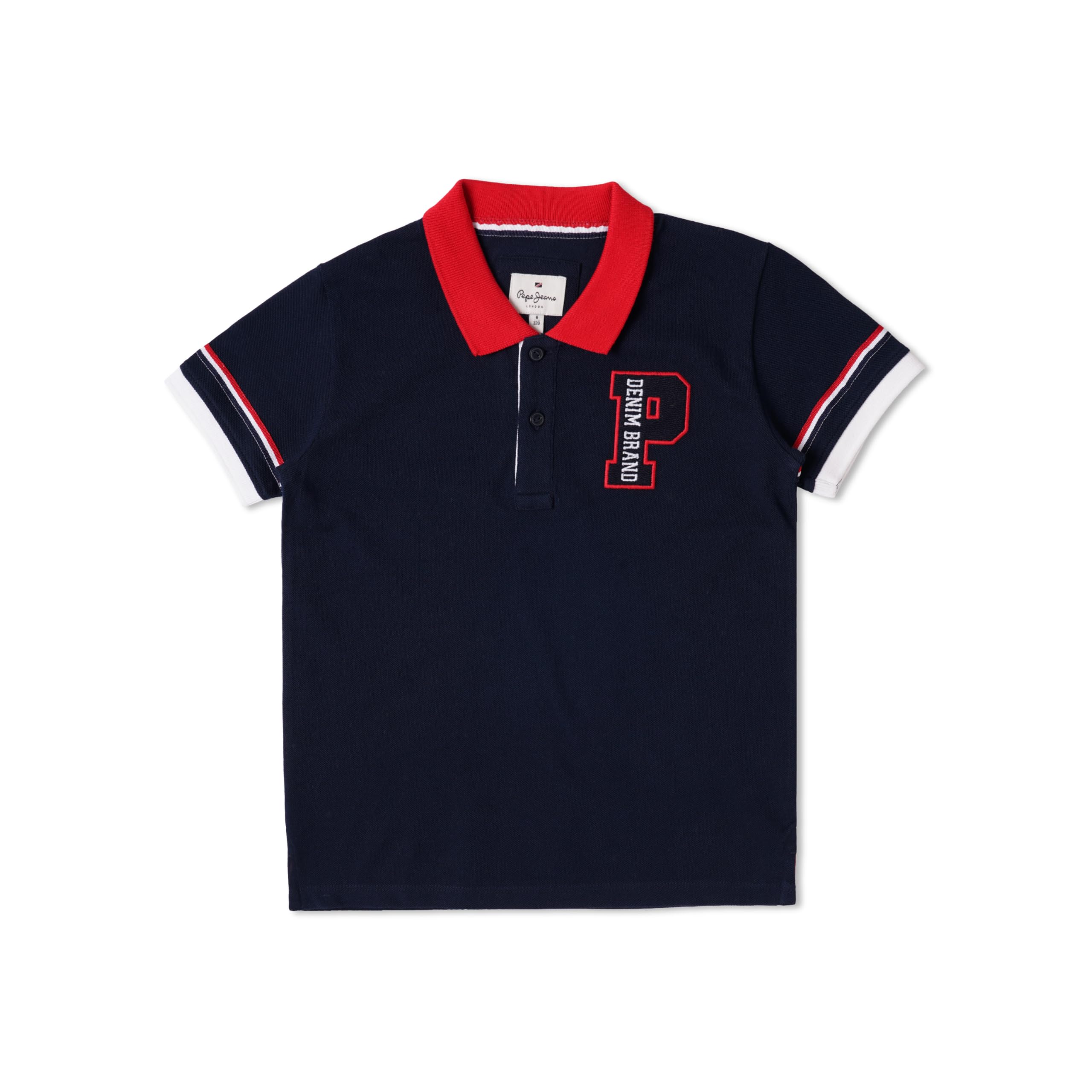 Pepe Jeans BoyS Regular Fit T-Shirt (Pb54087659516_Navy