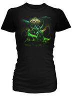 JINX World of Warcraft: Legion Lord Outland Women's Gamer Graphic T-Shirt, Black, Medium