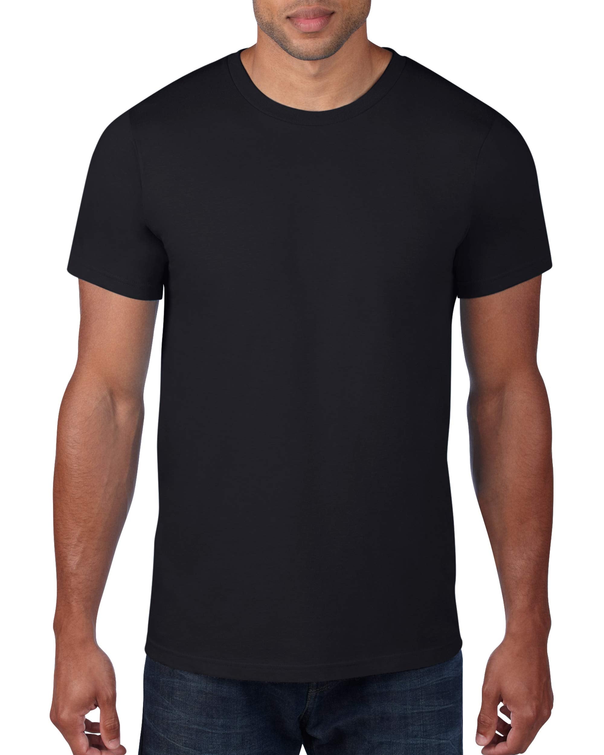 Lightweight T-Shirt - BLAcK - XS(D0102H7KDW6)