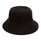 CORDUROY BUCKET HAT - BLACK