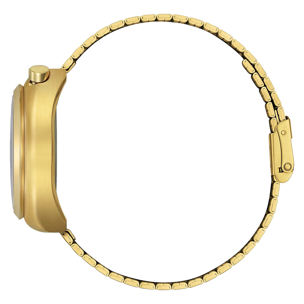 Citizen Men's Vintage Design Star Wars C-3PO Gold Tone Stainless Quartz Watch, 1-Second Chronograph, Date, 38mm (Model: AN3662-5