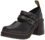 Dr. Martens Women's Eviee Platform, Black Sendal, 8
