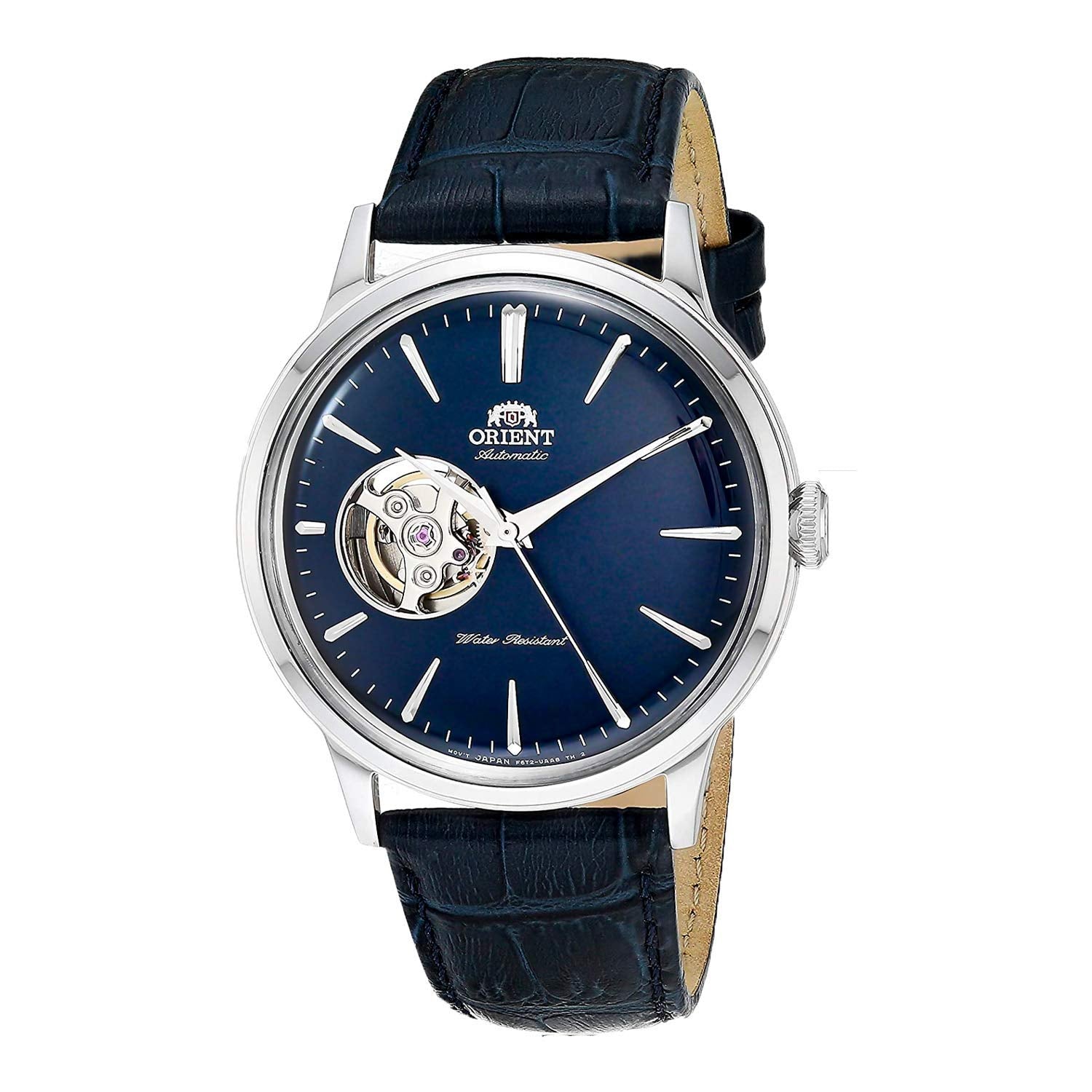 Orient Unisex Automatic/Hand-Winding 'Bambino Open Heart 40.5mm Classic Dress Watch Model: RA-AG0005L30B