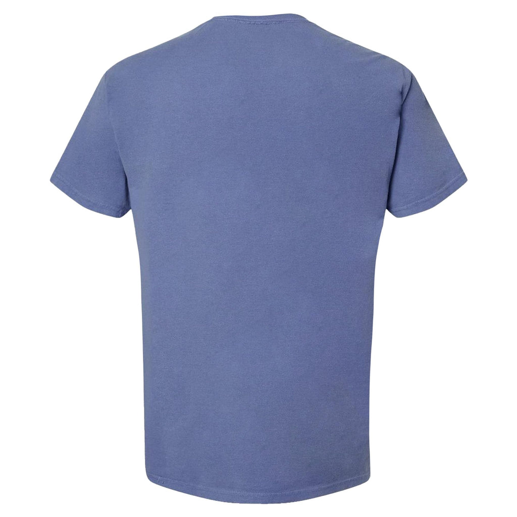 Mens garment-Dyed T-Shirt - BLAcK - S(D0102H7DALX)