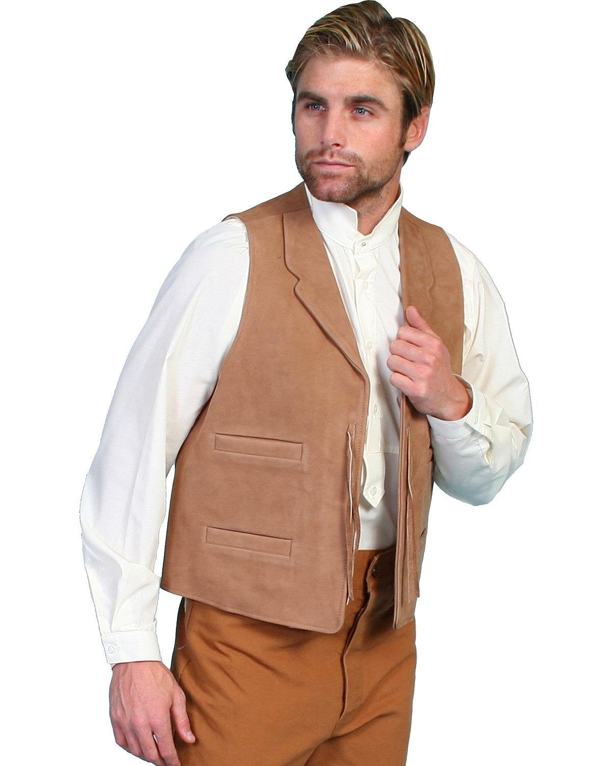 LEATHER RANGE VEST