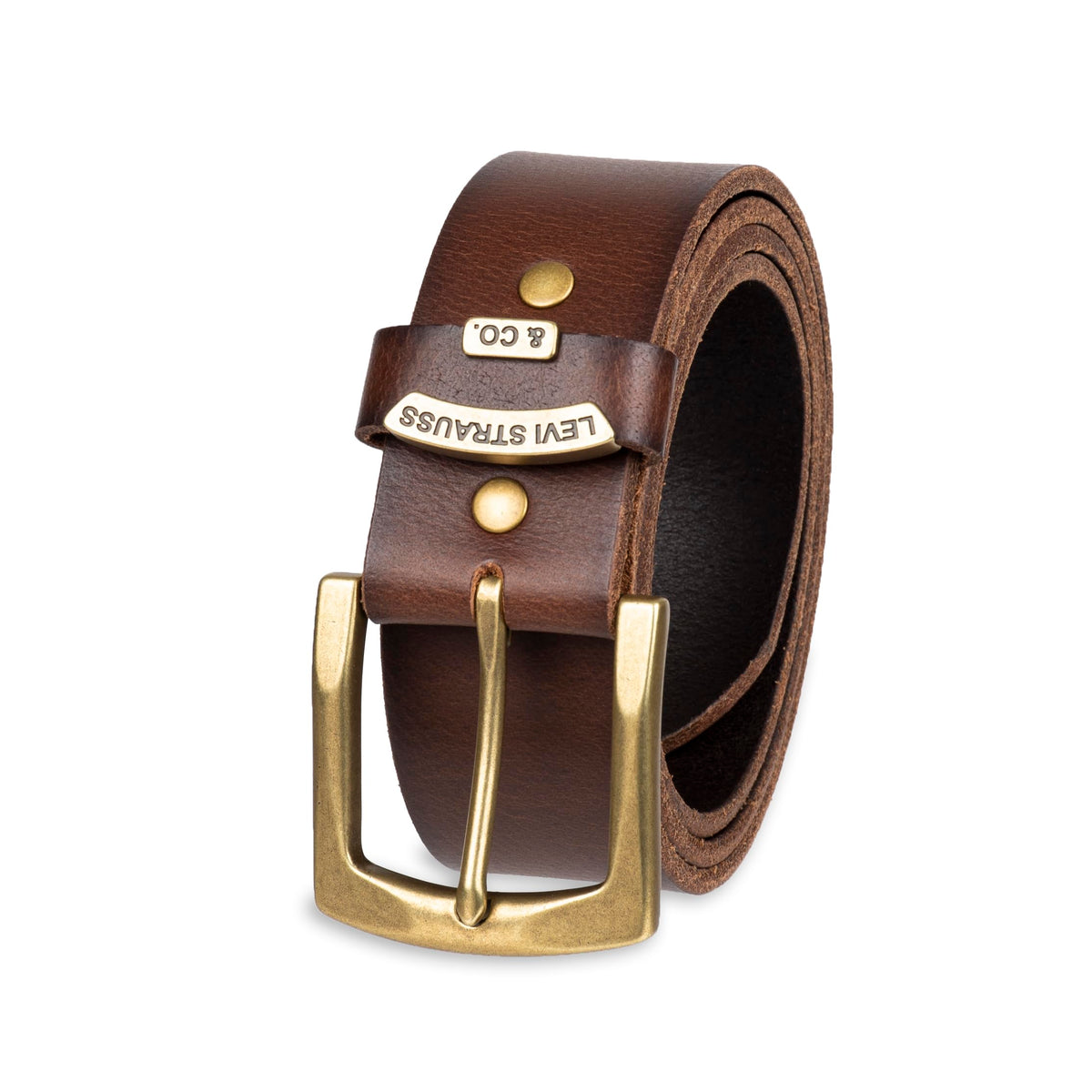 LeviS MenS Casual Belt, Brown, Small (3032) 30-32
