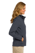 Port Authority Ladies Core Soft Shell Jacket XS Battleship Grey