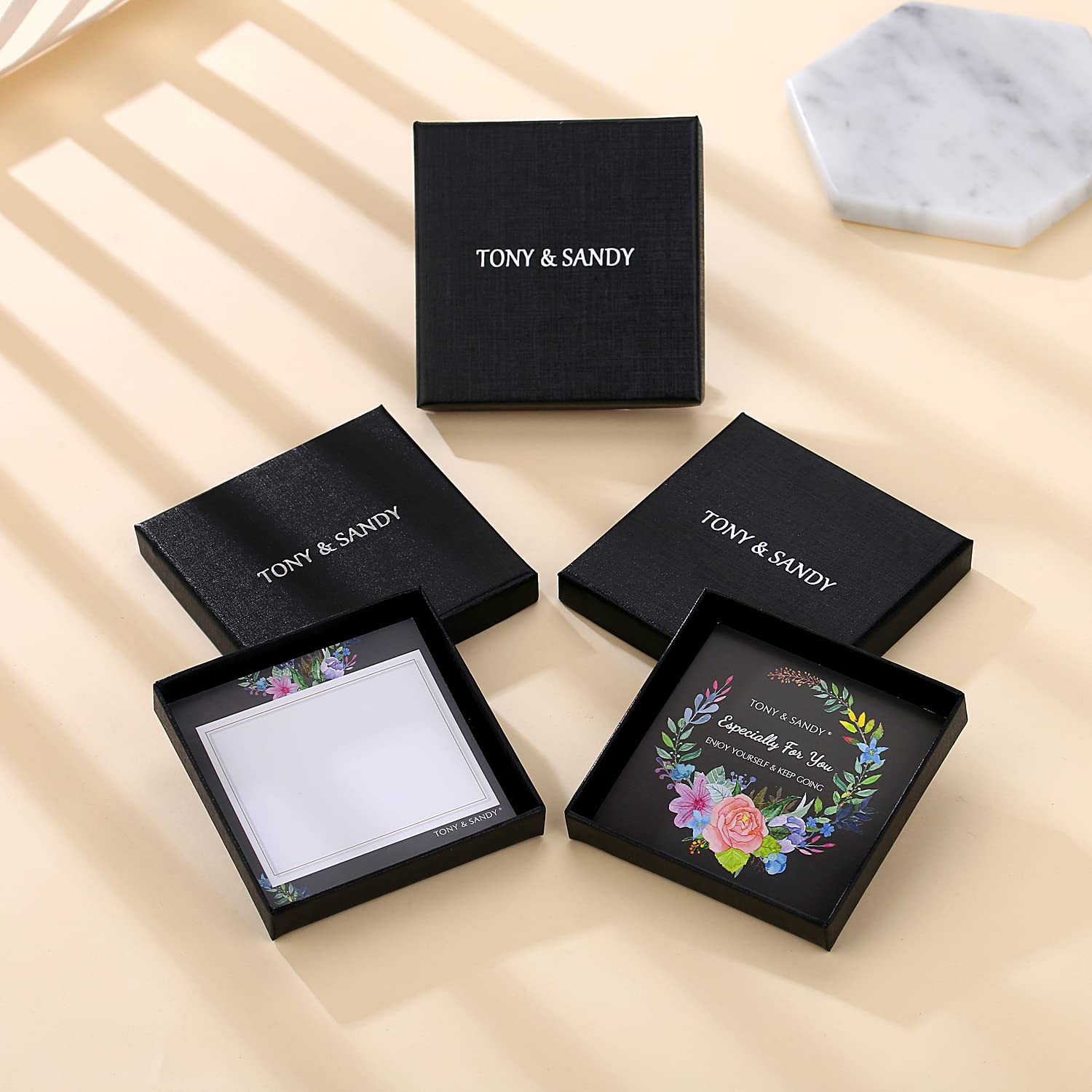 TONY & SANDY Gifts for 15 Year Old Girls Jewelry Initial Charm Bracelets Women Teen Girls Gift Ideas Trendy Stuff Teenage Girls