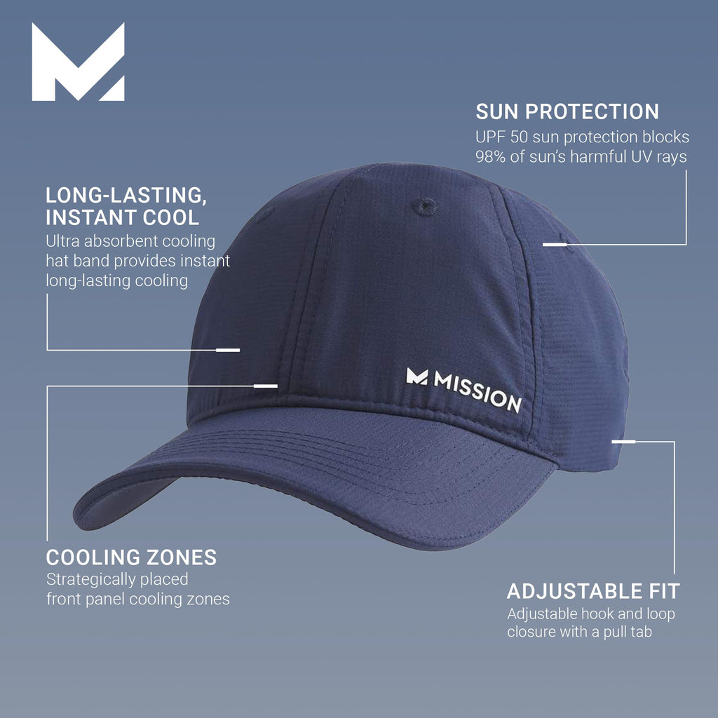 COOLING HAT BLU/WHT (Pack of 1)