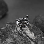 FaithHeart Halloween Accessories Skull Rings for Male Female Punk Jewelry