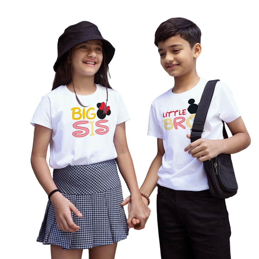 Bon Organik Boys Regular Fit T-Shirt (BON11470_Brother