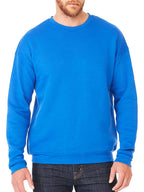Unisex Drop Shoulder Fleece - WHITE - XS(D0102H7W928)