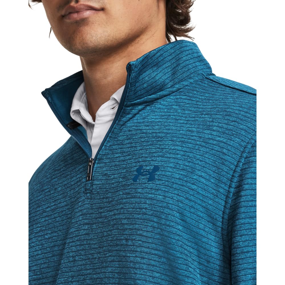 Under Armour Mens Storm SweaterFleece Quarter Zip , (426) Varsity Blue / Varsity Blue / Cosmic Blue , XX-Large Tall