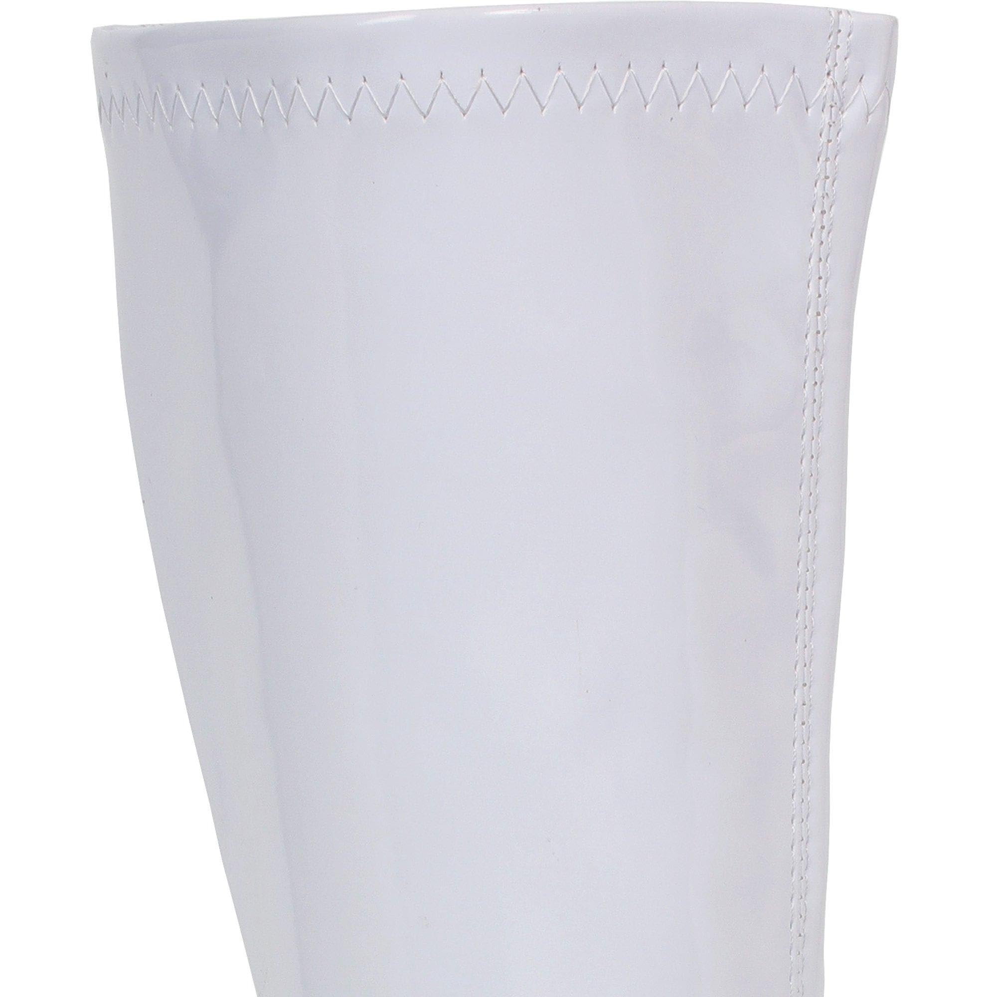 White Gogo Womens Costume Boots Size 8