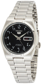 Seiko 5 Automatic Black Dial Stainless Steel Men's Watch SNK063J5