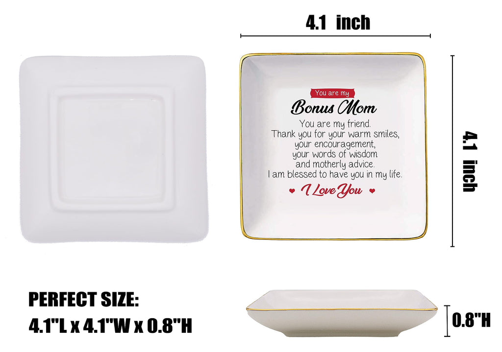 Mother's Day Gift for Bonus Mom,Mother-in-Law Gift,Step Mother Gift-Birthday Gift-Christmas Gift-Unbiological Mom Gift-I Am Bles