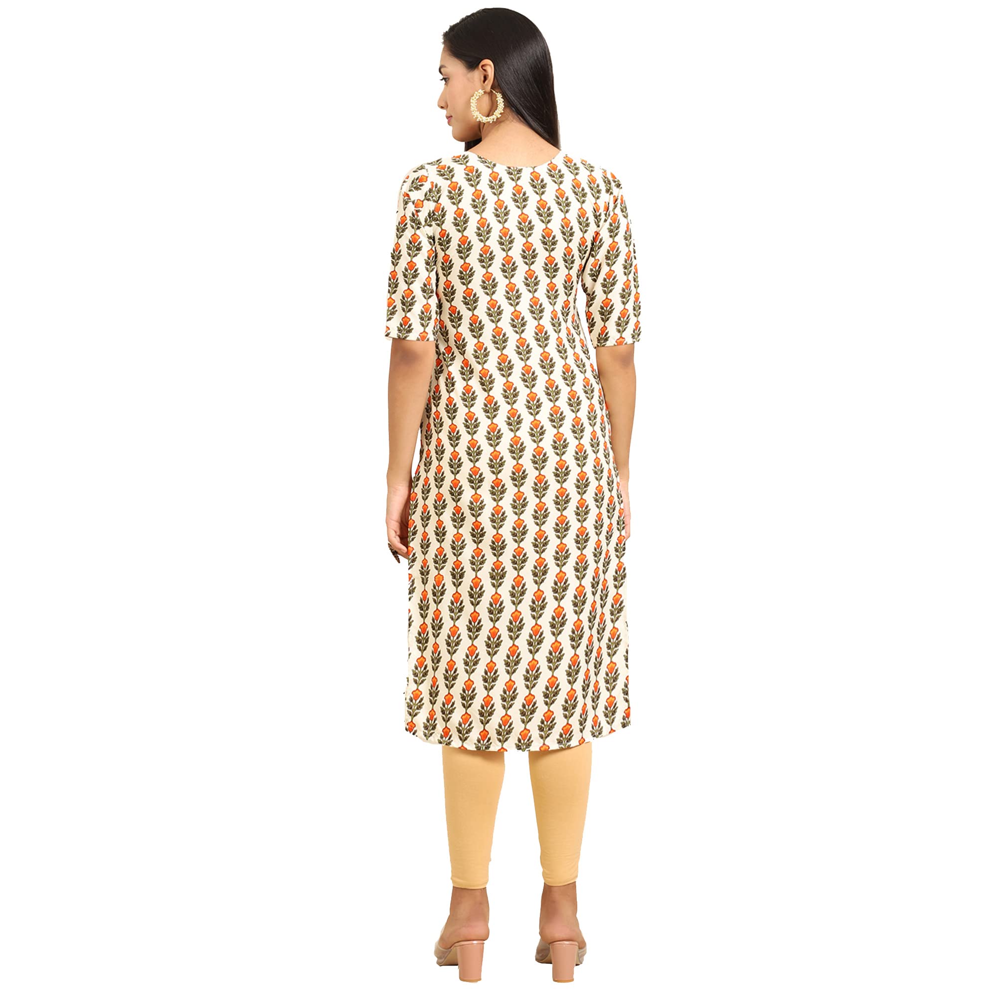 Pinkmint Women'S Crepe Digital Print Straight Kurta [Pack Of 3] (Ckk-367-347-351)