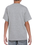 Gildan Youth 5.5 oz., 50/50 T-Shirt XS GRAVEL