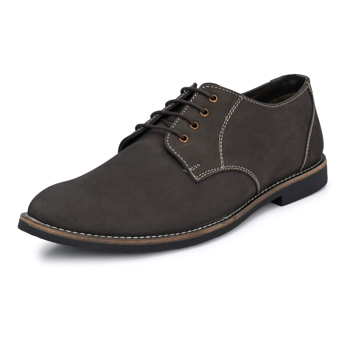 Burwood Men BWD 363 Brown Leather Formal Shoes6 UK (40 EU) (BW 364) 6