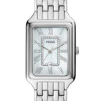Fossil Women's Raquel Quartz Stainless Steel Three-Hand Watch, Color: Silver (Model: ES5306)