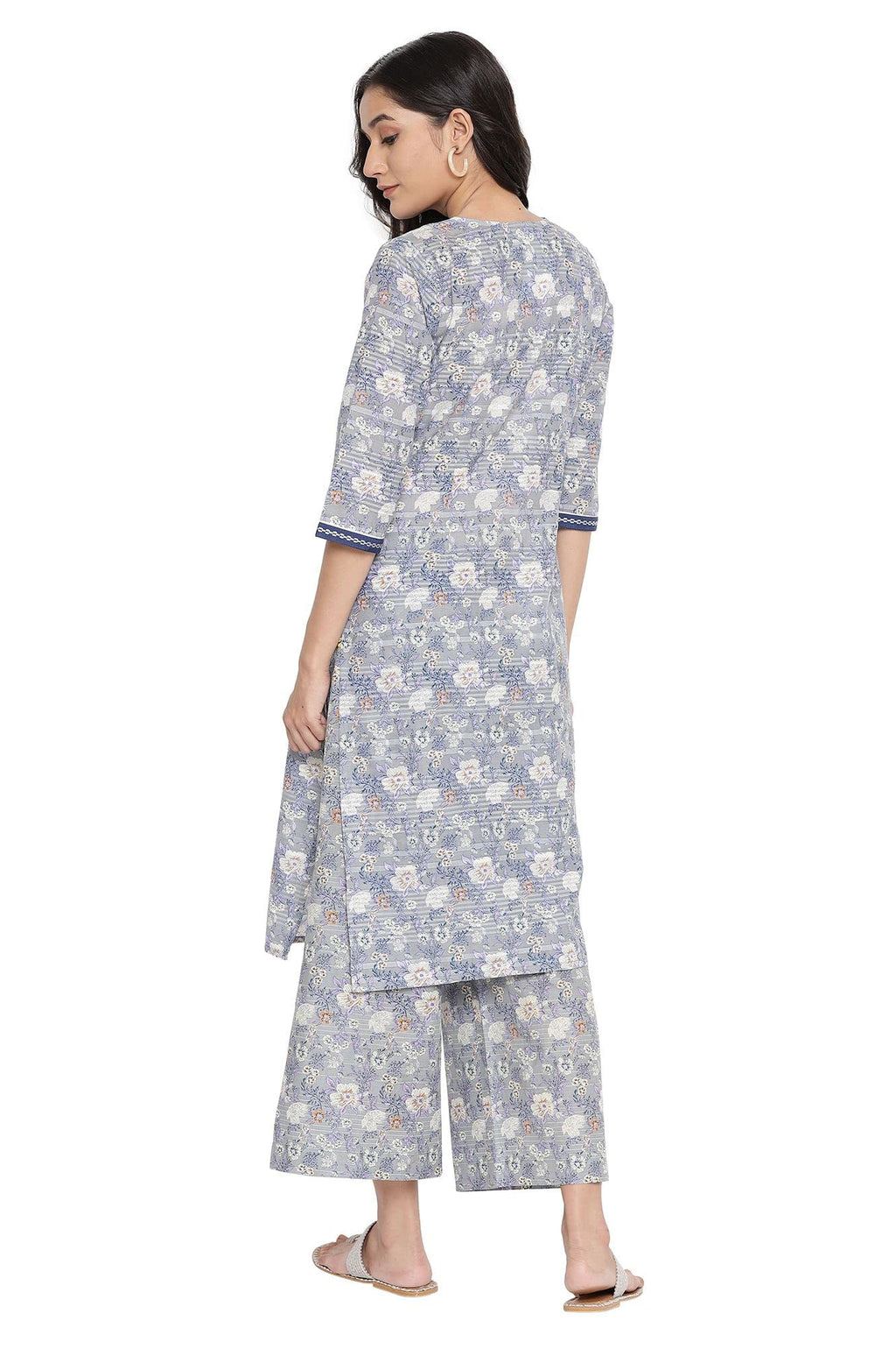 Aurelia Womens Cotton Kurta & Palazzo