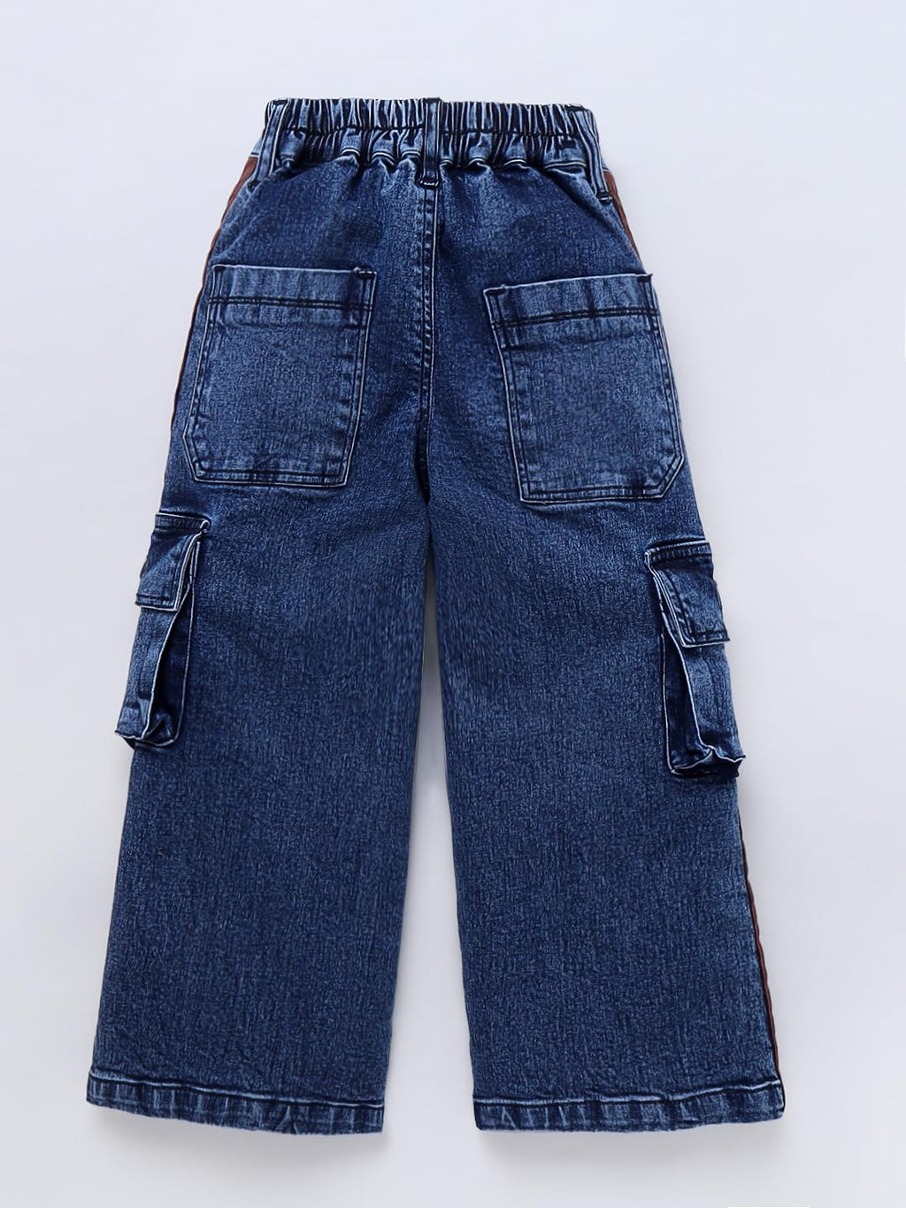 Naughty Ninos GirlS Loose Casual Pants (Nn00055Pnt_Dark Blue