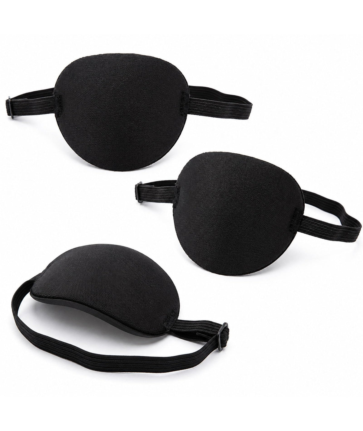 Mittijoy 3Pcs Eye Patch, Eyepatch, Eye Patches For Lazy Eye, 3D Contoured Design For Comfortable Wear, Suitable For Eye Recovery 11