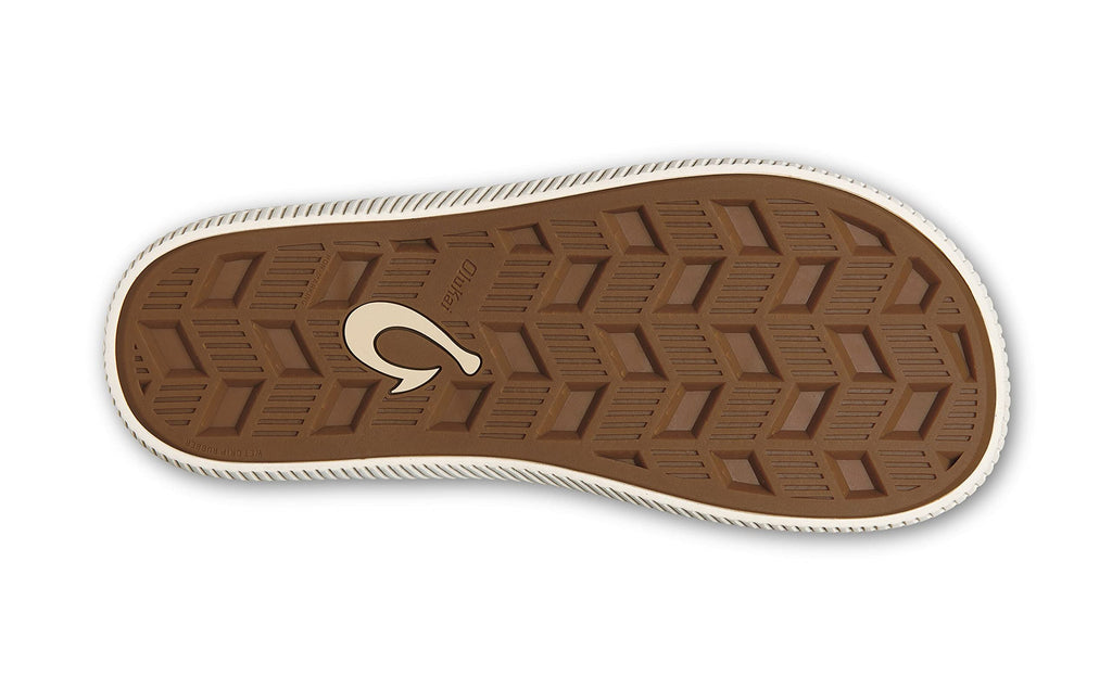 OLUKAI Ulele Men's Beach Sandals, Quick-Dry Flip-Flop Slides, Water Resistant Suede Lining & Wet Grip Soles, Soft Comfort Fit &