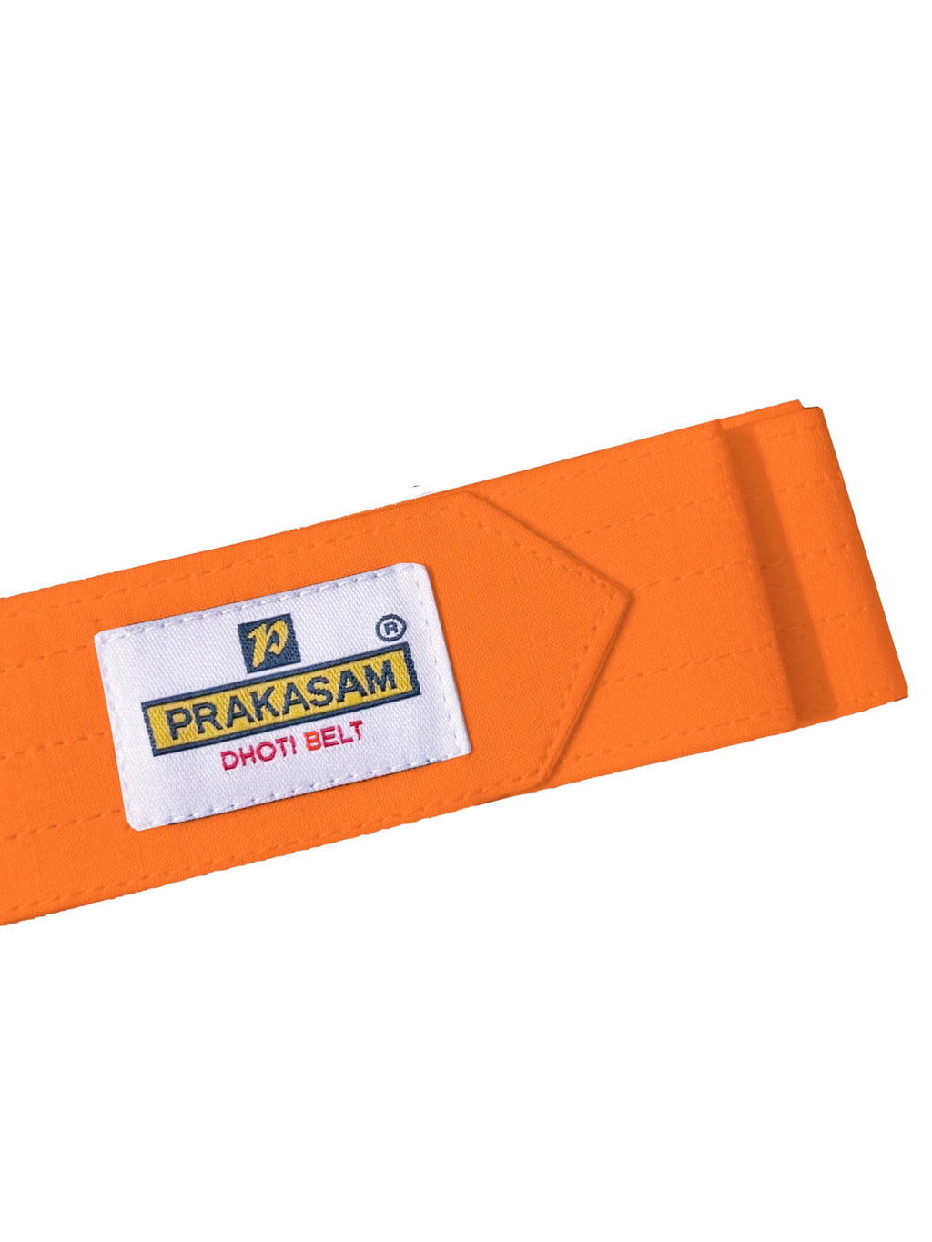 PRAKASAM COTTON Mens Cotton Dhoti Belt | Durable Canvas Cotton Waist Belt for Traditional Dhoti | Adjustable & Comfortable Dhoti