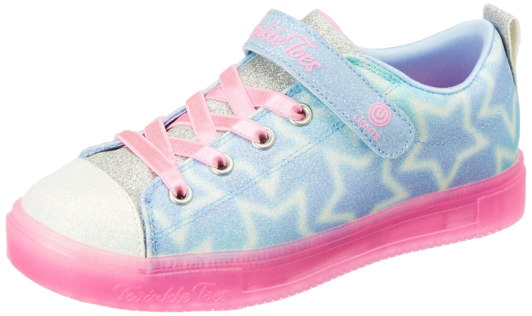 Skechers Girls Twinkle Sparks Ice Dreamsic Lbmt Sneakers