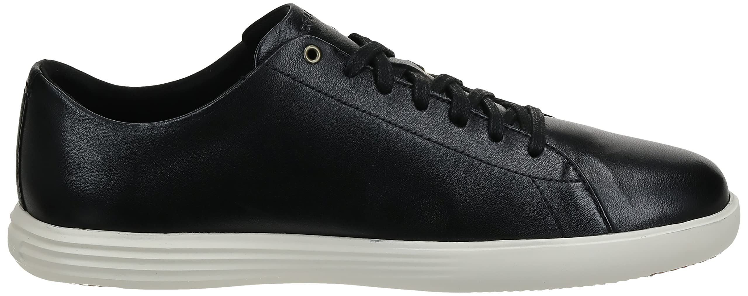 Cole Haan Men's Grand Crosscourt Ii Sneaker, BLACK LTHR/WHITE, 7