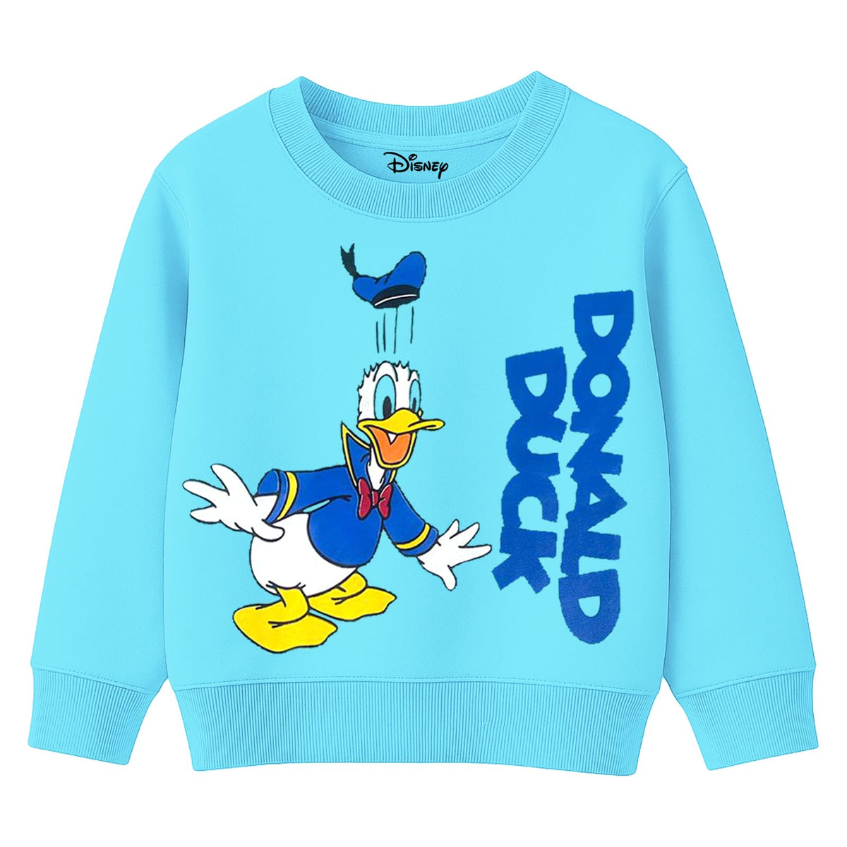Kuchipoo Boys Regular Fit Winterwear Sweatshirt ( DisneySWT309, 1314 Years, MultiColored) 13-14